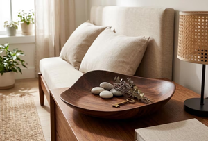 Bol en bois de haute qualité, saladier en bois massif - Product Image 4