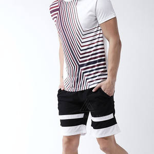Shorts en coton pour homme, impression personnalisée du logo, taille adulte, fabrication pakistanaise. - Product Image 5
