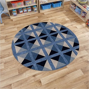 Durable Hand-Tufted Wool Rug | Long-Lasting & Resilient | <b>Round</b> - Product Image 5