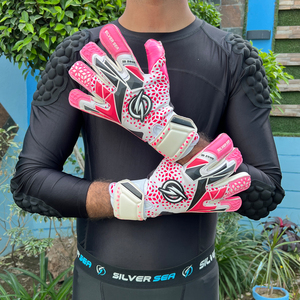 Finger-protected Soccer Goalkeeper <b>Gloves</b> Custom Goalkeeper <b>Gloves</b> Manufacturer Wrist-strap Breathable German Latex High Quality - Product Image 4