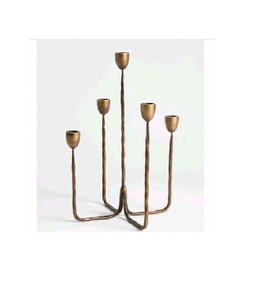 Durable Natural Handmade <b>Brass</b> <b>Candlestick</b> Holder Home Decoration Wedding Die Cutting Embossing Printing Bharat <b>Brass</b> Copper - Product Image 2