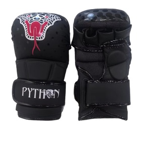 Gants de boxe en cuir PU personnalisés, meilleurs gants d'entraînement de Muay Thai, gants de boxe MMA, logo personnalisé professionnel, gants de boxe ajustés - Product Image 3