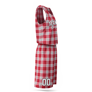 Conjunto de Ropa de Baloncesto, Uniformes de Baloncesto, Camiseta de Uniforme de Baloncesto para Entrenamiento con Impresión por Sublimación - Product Image 3