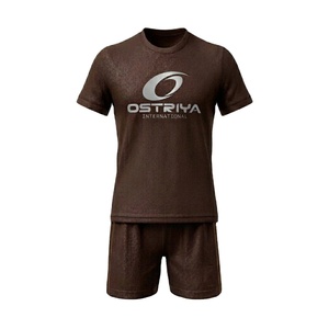 Maillots de sport d'été personnalisés avec logo, unisexe, pour pickleball et tennis, séchage rapide, anti-UV, manches courtes, logo imprimé sur le devant - Product Image 1