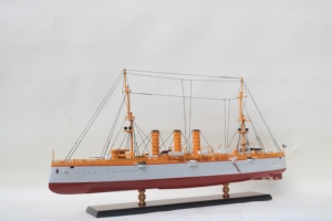 Modelo de Velero de Madera Hecho a Mano SMS EMDEN, Personalizado, Antiguo, Artístico, Coleccionable, Temática Oceánica, Decoración de Mesa Independiente, Ho Chi Minh - Product Image 3