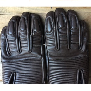 Gants de moto en cuir de vachette de qualité supérieure - Imperméables, respirants, antidérapants, compatibles avec les écrans tactiles, unisexes - Product Image 5