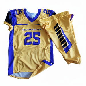 Ensemble personnalisé de vêtements d'entraînement de football américain pour jeunes et uniformes de football américain complets sur mesure pour hommes - Product Image 5