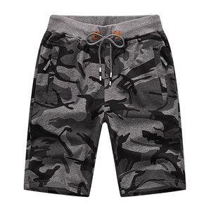 Pantalones Cortos para Hombre, Listos para Viajar, 100% Algodón, Casuales, Ligeros, de Secado Rápido, Transpirables, Cintura Elástica, Comodidad Diaria, Estilo Urbano Elegante - Product Image 1