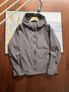 เสื้อแจ็คเก็ตขนแกะบุขนหนานุ่มสำหรับผู้ชาย กันน้ำ อุ่นสบายสำหรับฤดูหนาว คอตั้ง ปิดด้วยซิป ระบายอากาศได้ดี แห้งเร็ว คุณภาพสูง ดีไซน์ลำลอง - Product Image 1