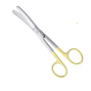 Ciseaux à pansements semi-dorés pour bloc opératoire, ciseaux chirurgicaux et infirmiers pour pansements, modèle TC pour usage chirurgical - Product Image 2