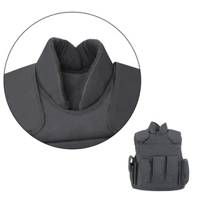 Multi-Functional Outdoor Trekking Hunting Safety Black <b>Security</b> Plate Carrier Ballistic Tactical Vest Armor Vest - Product Image 4