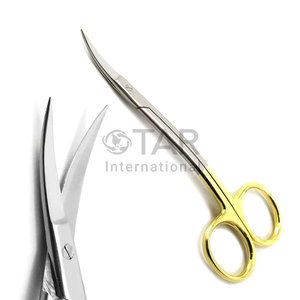 Ciseaux La Grange TC 4,52 pouces en acier inoxydable de haute qualité – Fournisseur en gros d'instruments dentaires, orthodontiques, chirurgicaux et médicaux - Product Image 1
