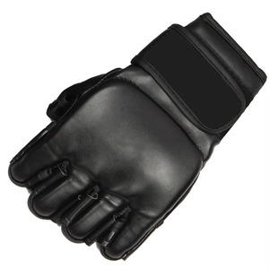 Guantes de Boxeo MMA de Medio Dedo, de Cuero, Térmicos, que Absorben la Humedad, para Invierno, Marca Privada, Personalizados, de Alta Calidad, Venta al Por Mayor de Fábrica, OEM - Product Image 3