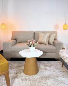 Scandinavian Style Wooden <b>Sofa</b> Set with Lounge Chairs and Coffee <b>Table</b> Furniture Manufacturer - Product Image 2