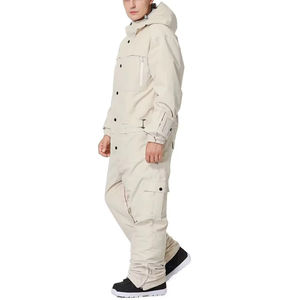 Traje de Esquí Personalizado para Mujer, Talla Grande, Impermeable y Cortavientos, Mono de Snowboard, Ropa Deportiva con Serigrafía - Product Image 4