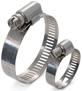 Collier de serrage réglable en acier inoxydable robuste à vis sans fin pour tuyaux, fixation industrielle pour plomberie et automobile, collier de réparation de tuyaux - Product Image 3