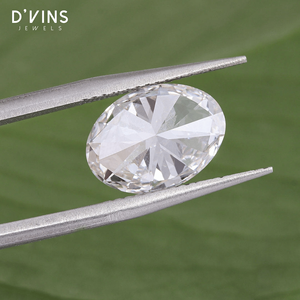 D'vins Jewels Precio al por Mayor Diamante Ovalado de 3CT D VVS CVD Relleno Suelto Corte 3EX Diamante Cultivado en Laboratorio Surat para Fabricación de Joyas - Product Image 3