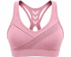 Ensemble soutien-gorge de sport et short pour femme, maintien élevé, écologique, léger, bretelles croisées, sans coutures, séchage rapide, tissu respirant - Product Image 3