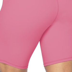 Women Peach Solid Yoga <b>Shorts</b> Plus Size Seamless High Waist Hip-Lifting <b>Tight</b> Spandex/Nylon Four-Way Stretch Breathable Sports - Product Image 4