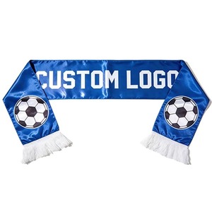 Écharpe de football personnalisée pour club, écharpe de supporter d'équipe, logo personnalisé, nom, couleurs, écharpe de stade pour match sportif - Product Image 3