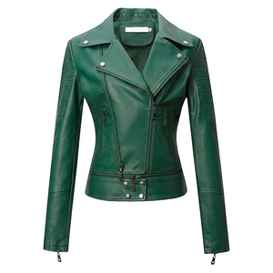 Low MOQ <b>Women</b> <b>Leather</b> <b>Jacket</b> New Arrival <b>Women</b> <b>Leather</b> <b>Jacket</b> Premium Quality Latest Design <b>Women</b> <b>Leather</b> <b>Jacket</b> - Product Image 1