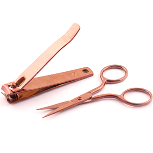 Outils de beauté en acier inoxydable avec logo personnalisé, lime à ongles, coupe-ongles, ciseaux de manucure, pointe extra-affûtée - Product Image 5