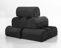 Charbon de chicha en coque de noix de coco longue durée, fabriqué à la machine, briquettes de chicha vietnamiennes personnalisées de 6,95 calories pour la vente en gros