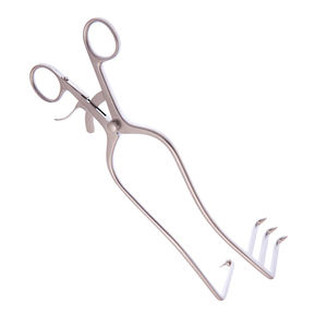 Retractor de laminectomía Gleadhill con punta afilada 1x3, izquierdo, 248 mm, de acero inoxidable, instrumento quirúrgico para columna vertebral - Product Image 6