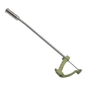 Stainless Steel <b>Balling</b> Gun Livestock Bolus Applicator Pill Pusher <b>Dog</b> Sheep Calf <b>Large</b> Veterinary Surgical Instruments Hospital - Product Image 2