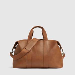 Nuevo bolso de viaje informal para hombre de cuero genuino, impermeable, en oferta en línea a bajo precio. - Product Image 6