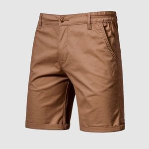 wholesale men casual cotton <b>chino</b> shorts flat front summer shorts - Product Image 3