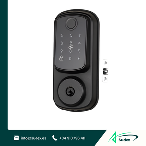 Sudex K30 Mzd Rose Gold Tuya WiFi Smart Door Lock TTLock Digital Security Wireless Keyless <b>Access</b> <b>Control</b> Room Pro Use Home - Product Image 1
