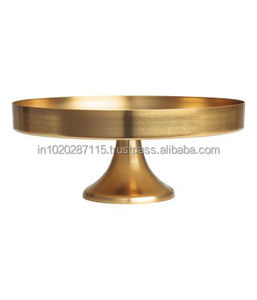 Base de pastel de metal, pedestal para postres, ideal para eventos, para mesas de recepción de bodas, elegante, resistente, reutilizable, centro de mesa decorativo - Product Image 2