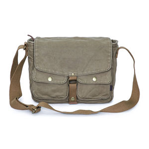 Sac messager classique en toile 2026 pour hommes et femmes, sac à bandoulière personnalisé avec logo pour hommes - Product Image 2