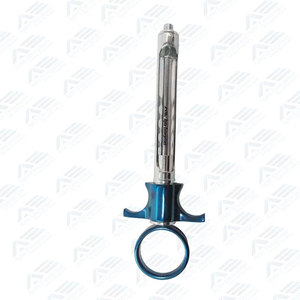 Jeringa de aspiración dental manual azul de tipo presión cuantitativa para instrumentos médicos y quirúrgicos - Product Image 5