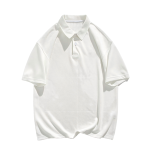 Camiseta para Hombre, 180 g/m², 100% Algodón, Transpirable, Corte Holgado, Manga Corta, Cuello Acanalado, Bordado Frontal - Product Image 1