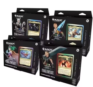 Mejor Oferta Magic The Gathering - Paquete de Mazos Commander de Final Fantasy, Todos los 4 Mazos, Venta al por Mayor de Mtg - Product Image 1
