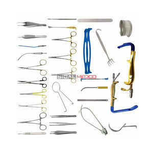Juego de Instrumentos para Aumento de Senos, Acero Inoxidable, Retractor Quirúrgico de Fibra Óptica, Tijeras, Cirugía Plástica Profesional - Product Image 5