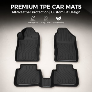 พรมปูพื้นรถยนต์ OEM TPE 3 มิติ แบบสั่งทำพิเศษสำหรับ Crosstrek ชุดเต็ม ป้องกันน้ำทุกสภาพอากาศ - Product Image 1