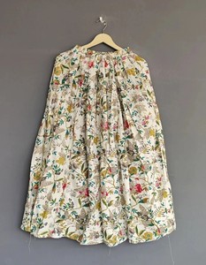 Jupe longue 100% coton, imprimée à la main à Jaipur, pour occasions spéciales, cadeau pour elle - Product Image 3