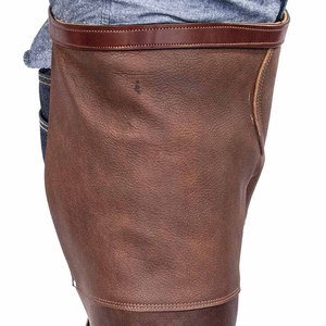 Nouvel Arrivage Chaps de Fermeur de Luxe en Cuir Véritable, Durables et à Usage Prolongé, pour la Coupe des Sabots, avec Fermeture à Boucle - Product Image 6