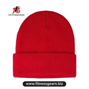 Bonnet personnalisé en coton tricoté, confortable et chaud pour l'hiver, avec logo brodé ou impression numérique - Product Image 3