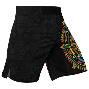 MMA/BJJ Training <b>Shorts</b> Custom Heat-Transfer Printed Breathable Quick Dry Stretch Micro 100% <b>Polyester</b> OEM Service MMA <b>Shorts</b> - Product Image 2