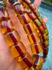 Cuentas de Oración Musulmanas, Tasbih, Rosario Musulmán, Cuentas de Oración Islámicas, Tasbih de Resina - Product Image 3