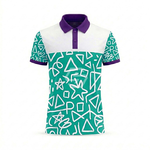 Polo de golf haute performance, logo personnalisé, 100% polyester, polos de golf pour hommes, polos à séchage rapide - Product Image 4