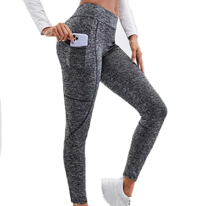 Women's High-Waist Summer Fitness <b>Running</b> Gym Workout Leggings New Printing Yoga Pant Print Slim Fit Logo Waist Knitted - Product Image 6