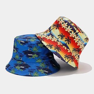 Wholesale Custom Men Women Cute Cartoon Pattern All Over Printing Double-sided Fisherman Cap Summer Sun Shade Bucket <b>Hat</b> - Product Image 2