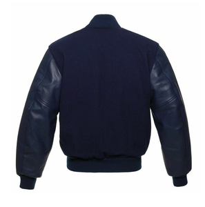 New Best Selling Professional 100% Wool Hooded Varsity <b>Jacket</b> with Patchwork & Cartoon Designs for <b>Men</b> and Winter Season - Product Image 1