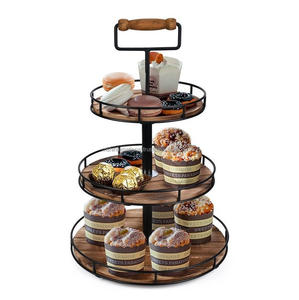 Ombohome-pendientes de redecilla de 2 años, essert Erving Ray isplay mayor - Product Image 1