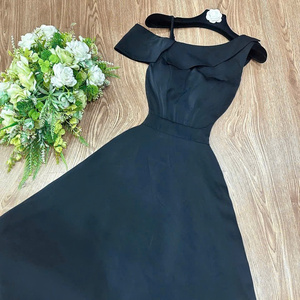 Vestido Largo Sexy de Manga Corta para Mujer, Estilo Maxi, Natural, Simple, Lavable, de Seda, para Primavera, ODM, Combinación Perfecta de Elegancia y Comodidad - Product Image 2